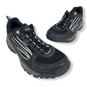 Sporto Womens Running Shoes Black Low Top NEW